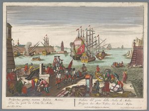 Ansicht des Hafens von Malta (Hafensichten)