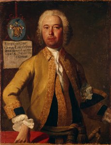 Porträt von General Graf George Lesley 1720-1772, 1749 von Georg Christoph Grooth