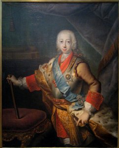 Porträt von Großherzog Peter Fedorovich (später Kaiser Peter III) von Georg Cristoph Grooth