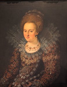 Porträt Barbara Sophia von Brandenburg von Georg Donauer