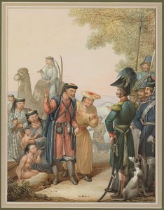 Kosaken und Kalmücken