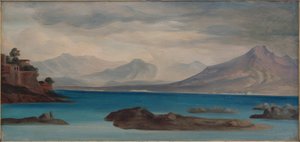 Ansicht der Bucht von Neapel von Georg Friedrich August Lucas