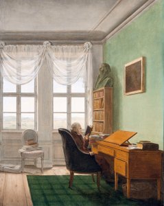 Reinhards Studierstube von Georg Friedrich Kersting