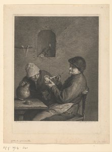 Raucher und Trinker von Georg Friedrich Schmidt