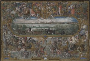 Ansicht von Sevilla, 1573 von Georg Hoefnagel