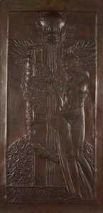 Nymphe und Satyr
