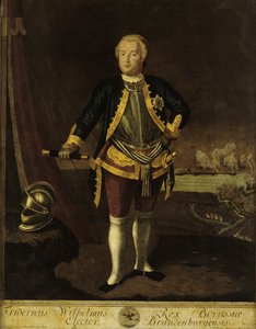 Friedrich I. von Preußen Fridericus Wilhelmus Rex Borussiae Kurfürst von Brandenburg von Georg Paul Busch
