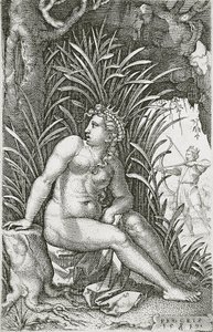 Prokris von Kephalos getötet von Georg Pencz