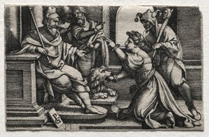 Der Mund der Wahrheit von Georg Pencz