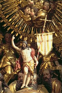 Der Altar (Detail) von Georg Raphael Donner