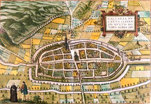 Kalkar, Deutschland von Georg and Hogenberg Franz (1535 90) Braun