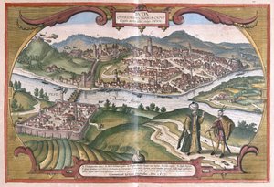 Budapest, Ungarn (Gravur)