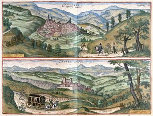 Nocera Umbra (Provinz Perugia) und Castelnuovo di Porto (Region Rom), Italien