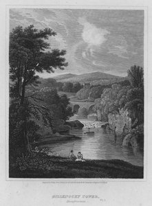 Gillknocky Tower, Dumfriesshire (Gravur)
