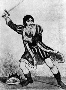 Edmund Kean (1787-1833) als Richard III