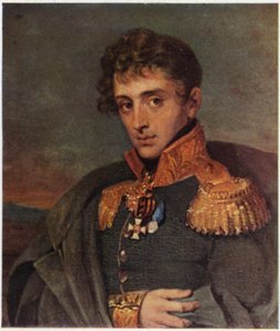 Porträt von Alexander Tuchkov von George (after) Dawe