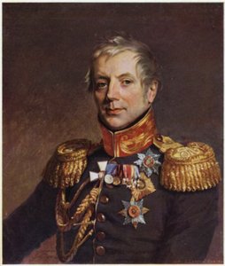 Porträt von Pyotr Konovnitsyn von George (after) Dawe
