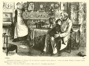 Wörtlich (Gravur) von George (after) Du Maurier