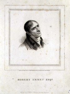 Porträt von Robert Emmet Esq. (1778-1803), graviert von J. Heath, veröffentlicht von G. Robinson, London