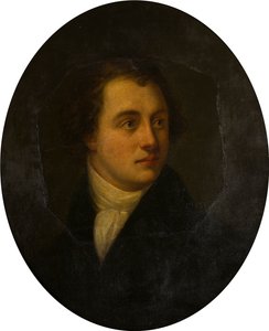 Porträt eines unbekannten Gentlemans, ca. 1807-19 von George (attr.to) Harlow