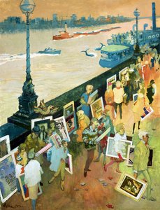 Thames Embankment, Titelblatt der Zeitschrift Undercover, veröffentlicht im Dezember 1985 von George Adamson