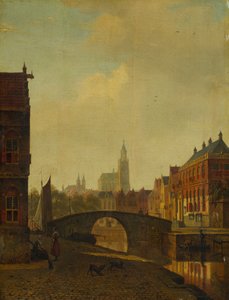 Imaginäre Ansicht von Arnheim von George Andries Roth