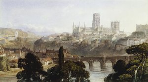 Durham Kathedrale, 1846 von George Arthur Fripp