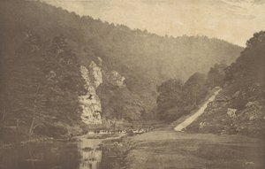 In Dove Dale, 1880er Jahre, gedruckt 1888 von George Bankart