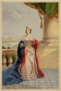 Englands Königin oder Ihre Allergnädigste Majestät die Königin von George Baxter
