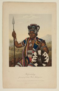 Rafaralahy, Gouverneur von Foule Point, Madagaskar von George Baxter