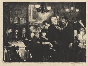 Künstlerabend von George Bellows