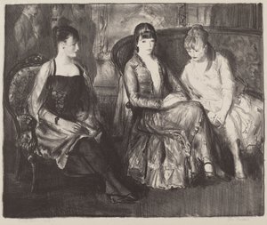 Elsie, Emma und Marjorie, zweiter Stein
