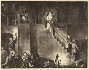Mord an Edith Cavell von George Bellows