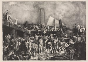 Flussufer von George Bellows