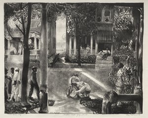 Sixteen East Gay Street von George Bellows