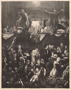 Der Sägemehlpfad von George Bellows