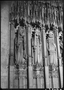 York Minster, Minster Yard, York, 1942 von George Bernard Wood