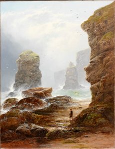 Die Klippen bei Marsden Bay von George Blackie Sticks