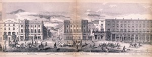 Panorama von London, 1849 von George C Leighton