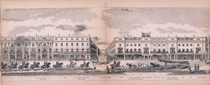 Panorama von London, 1849 von George C Leighton