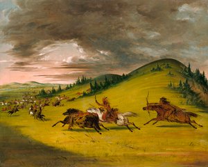 Schlacht zwischen Sioux und Sac und Fox