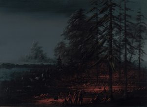 Biwak einer Sioux-Kriegspartei, 1861-1869