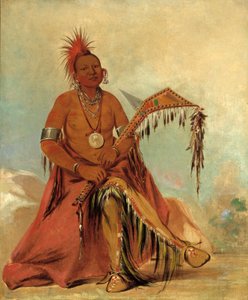 Cler-mónt, Erster Häuptling des Stammes von George Catlin