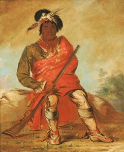 Eteh-éé-fix-e-co, Hirsch ohne Herz, ein Häuptling, 1838