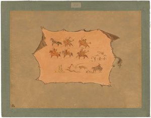 Faksimile eines Pawnee-Doktor-Robes von George Catlin
