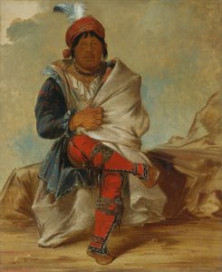 Mick-e-no-páh, Häuptling des Stammes von George Catlin