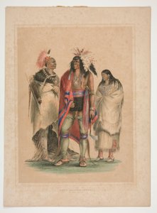 Nordamerikanische Indianer, pl. 1 aus dem Nordamerikanischen Indianer-Portfolio