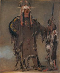 Peh-tó-pe-kiss, Adler-Rippen, ein Piegan-Häuptling, 1832