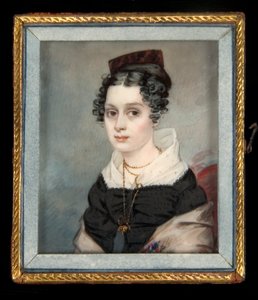 Porträt von Mary Catlin von George Catlin
