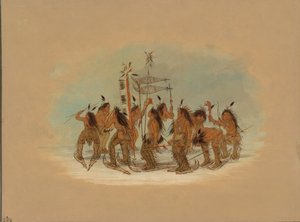 Schneeschuhtanz - Ojibbeway, 1861-1869